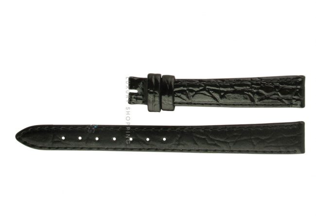 Longines L682100652 Leather Black Original Strap 12/10MM